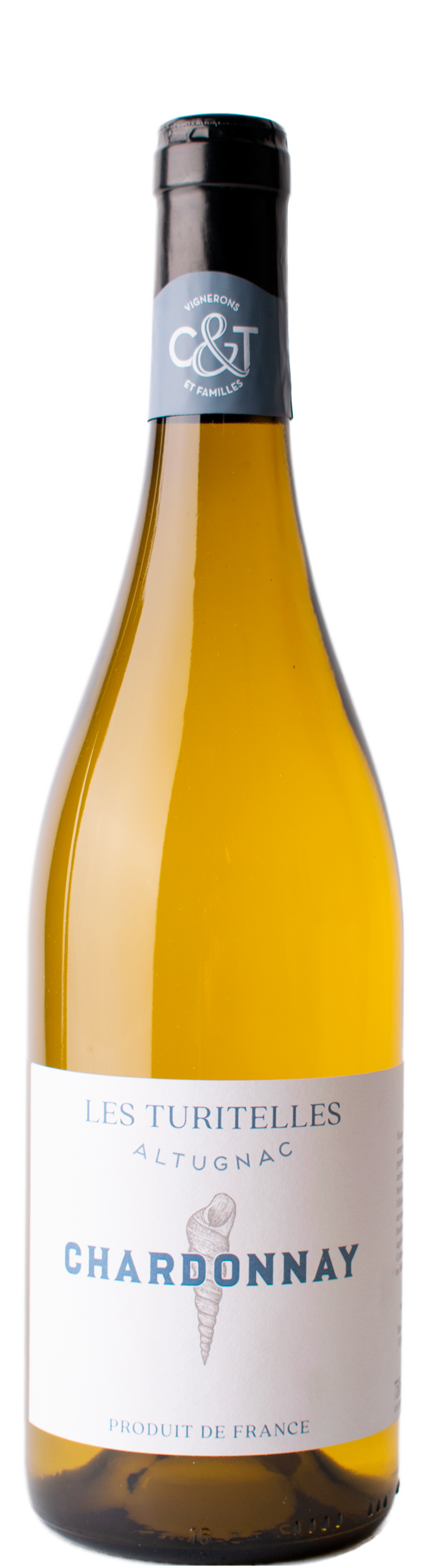IGP Pays d'Oc 2021 Chardonnay Turitelles Blanc