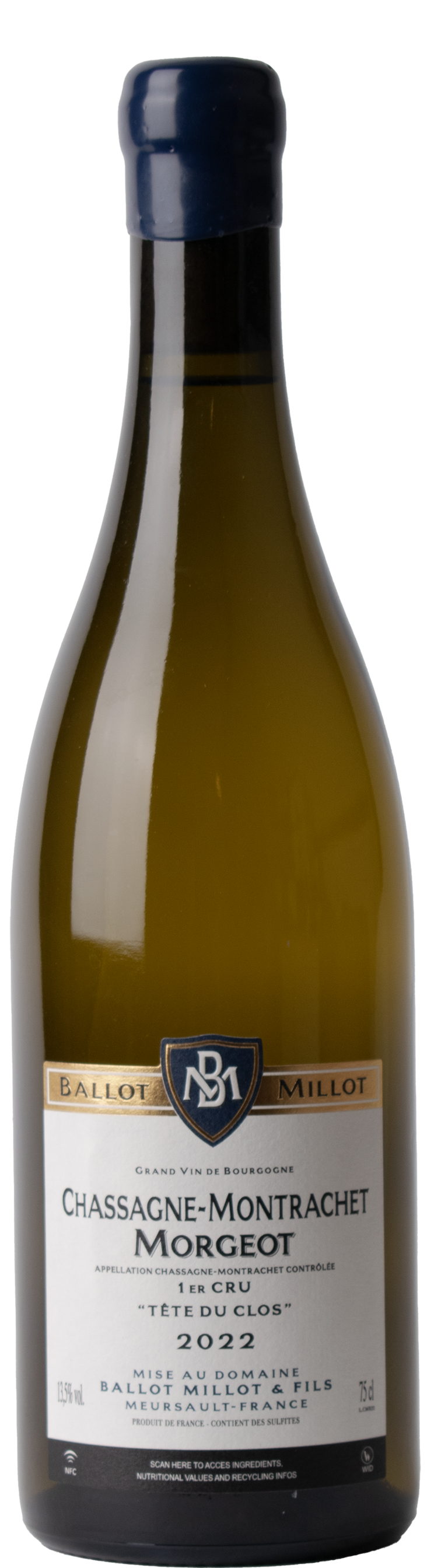 Chassagne Montrachet 1er Cru Morgeot 2022 Tête de Clos