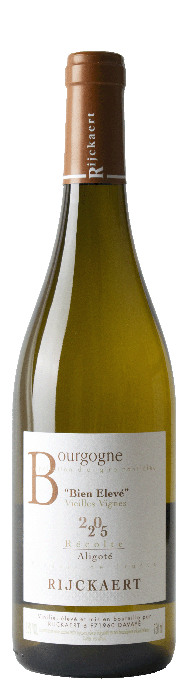 Bourgogne Aligoté 2025 Bien Elevé vieilles vignes