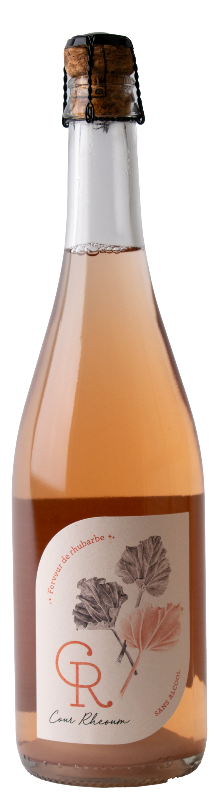Ferveur de Rhubarbe Pétillant 0% - Rabarber