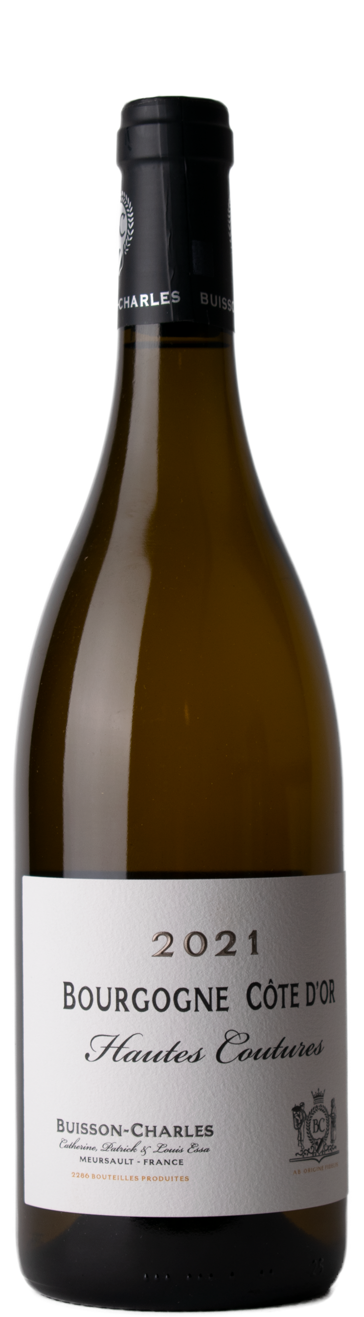 Bourgogne Chardonnay 2021 Hautes Coutures blanc