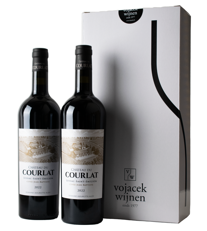 Geschenkverpakking Château Courlat - Saint Emilion