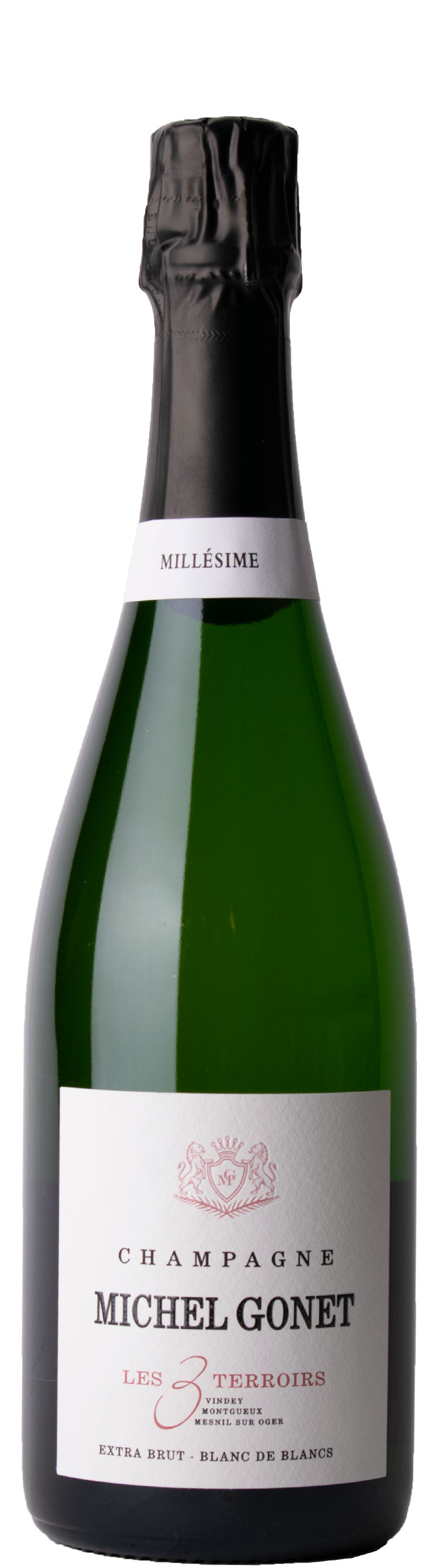 Champagne Blanc de Blancs Les 3 Terroirs 2017