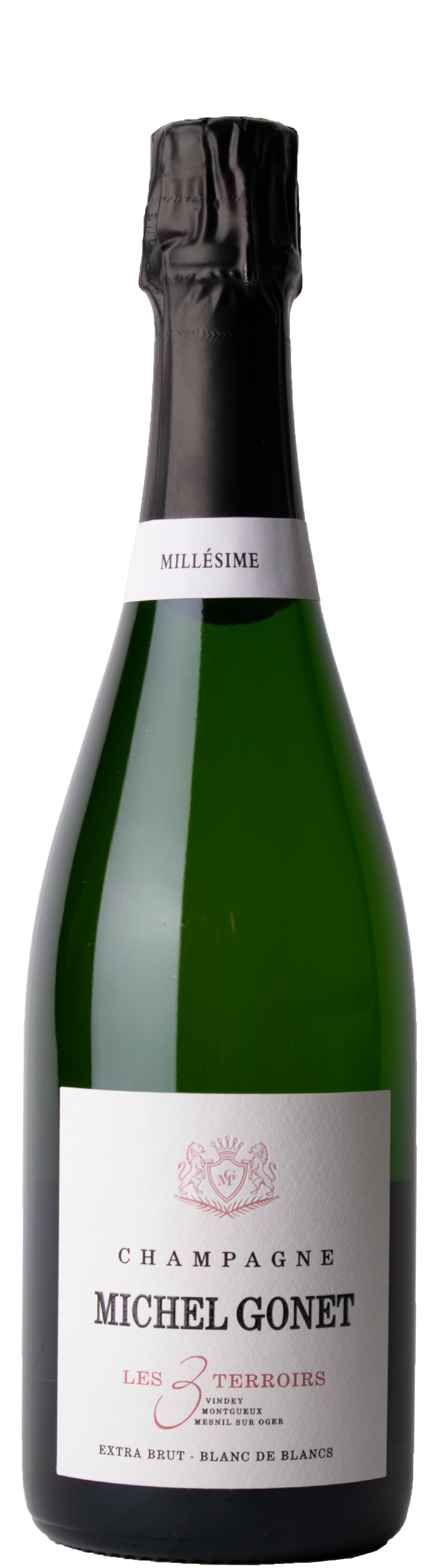 Champagne Blanc de Blancs Les 3 Terroirs 2019 Champagne Blanc de Blancs Les 3 Terroirs 2019