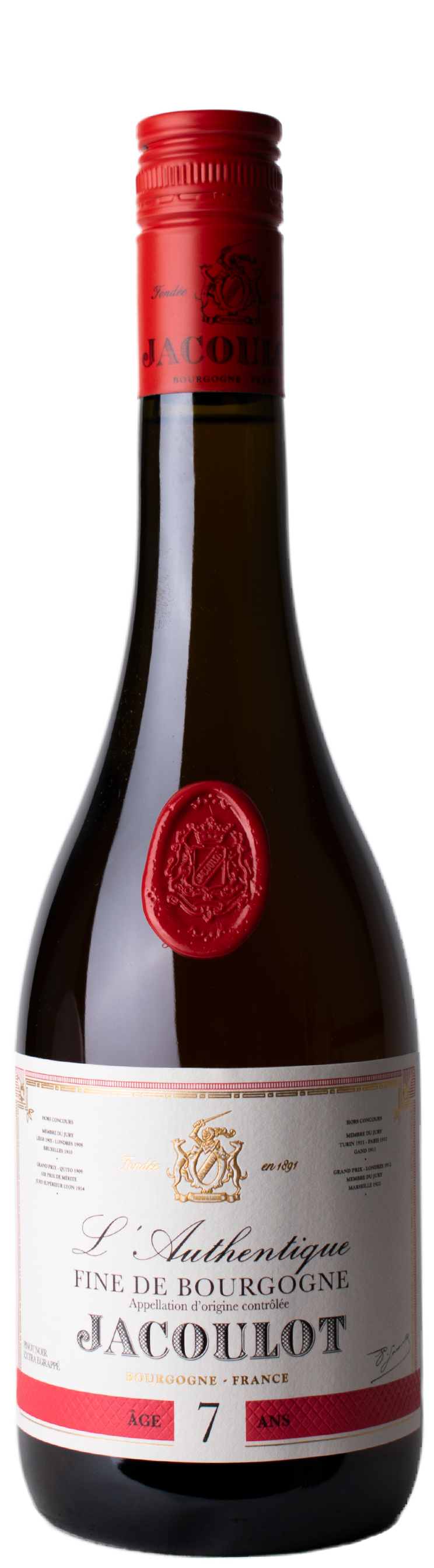 Fine de Bourgogne Authentique 45° 0.7L (7 jaar) Fine de Bourgogne Authentique 45° 0.7L (7 jaar)